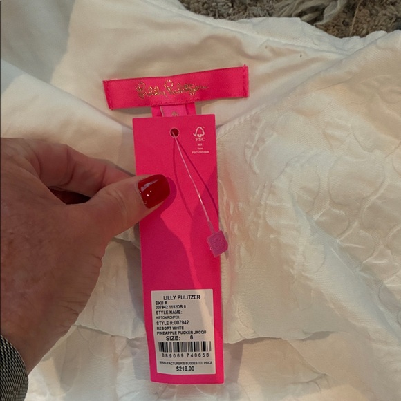 White One-Shoulder Ruffle Dress - Picture 3 of 3